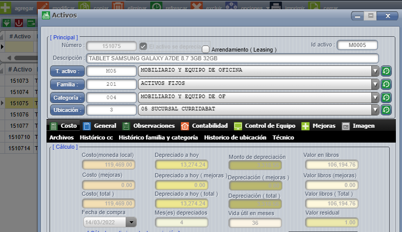 Contabilidad Cronus ERP Core