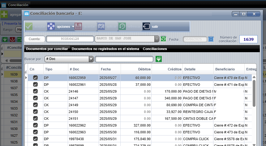 Depreciación de activos